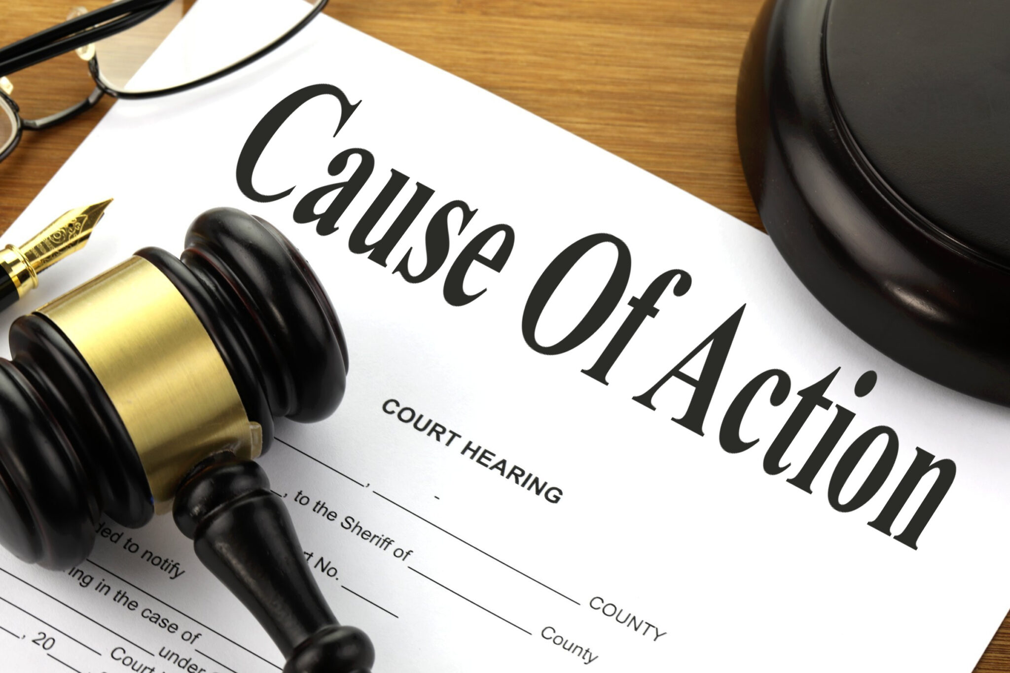 assignment of a cause of action precedent