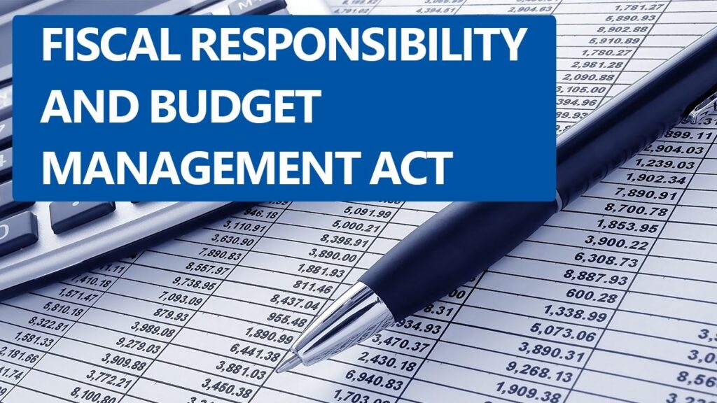 The Fiscal Responsibility and Budget Management Act, 2003